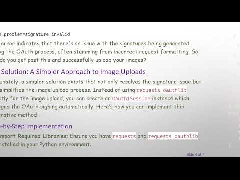 Mastering Etsy API Image Uploads with Python