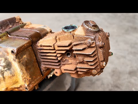 Thumbnail for Cylinder Head of 1978 Engine Honda Super Cub C50 Restoration by Honda Super Cub
