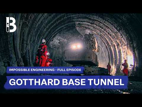 Die Technik hinter dem längsten Tunnel der Welt | Blueprint