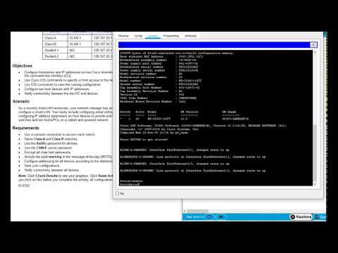 1.3.1.3 Packet Tracer - Skills Integration Challenge