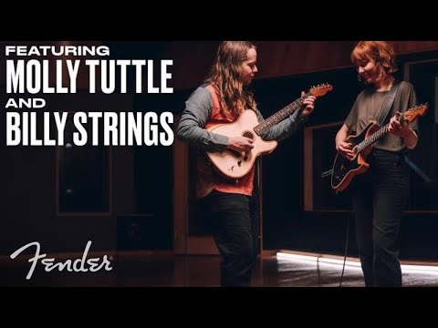 Molly Tuttle and Billy Strings | American Acoustasonic Stratocaster  | Fender
