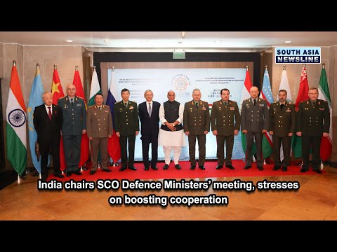 India chairs SCO Defence Ministers’ meeting, stresses on boosting cooperation