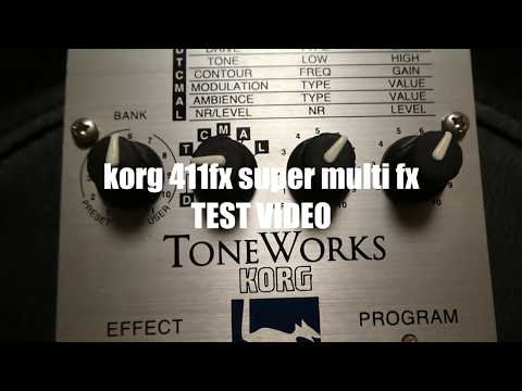 Toneworks 411FX Supermulti Fx by KORG | RockBoard