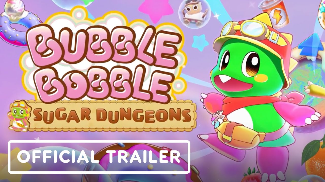 Bubble Bobble: Sugar Dungeons - Official Showcase Trailer
