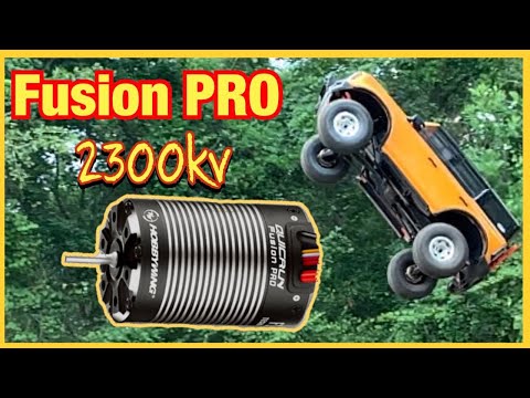 Hobbywing Fusion 2300kv in the TRX4 2021 Bronco Love this Fusion!!