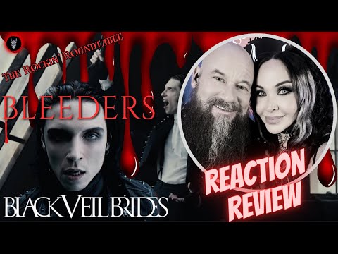 Gen X Couple's REACTION and REVIEW - Black Veil Brides - Bleeders (Official Music Video)