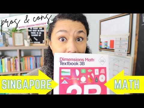 Singapore Math Pros & Cons + A Peek Inside