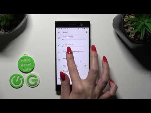 How to Enter Vibration Settings on SONY Xperia XA2