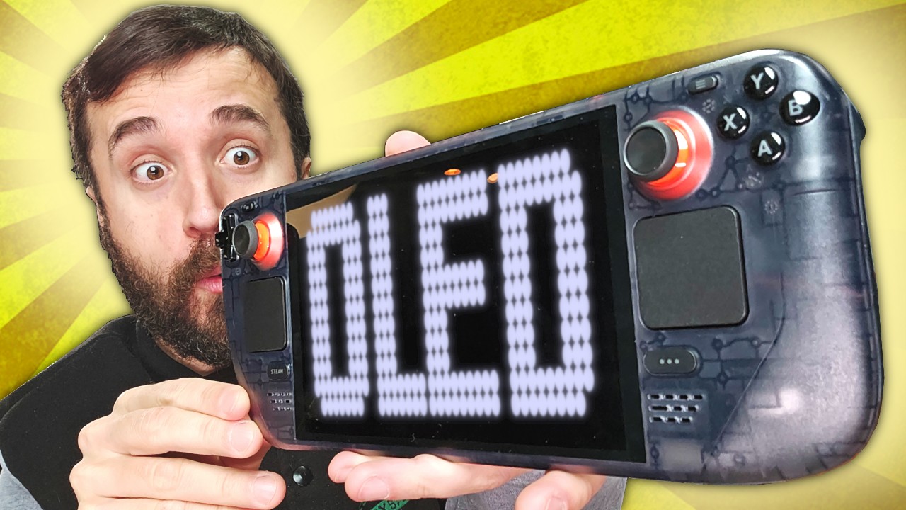 O NOVO STEAM DECK OLED!