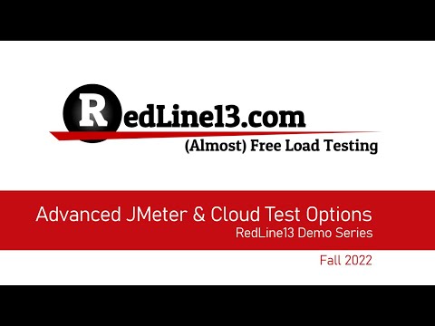 Advanced JMeter & Cloud Test Options
