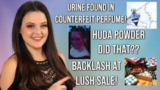 What’s Up in Makeup NEWS! Huda Baking Powder Turns Woman BLUE! Urine Found in Perfume and MORE!