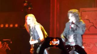 Alice Cooper - Fire (The Jimi Hendrix Experience cover) - Milan, Alcatraz - 14 June 2016