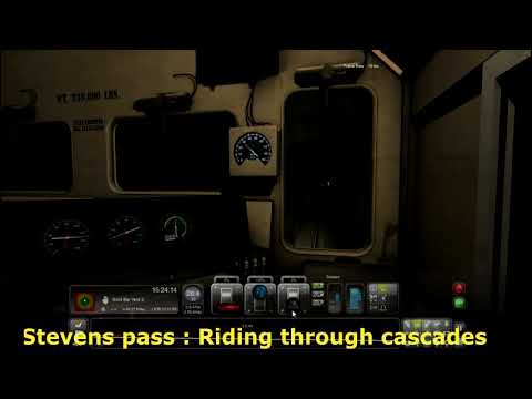 Stevens pass : Riding the cascades TS2018 HD {Timelapse}