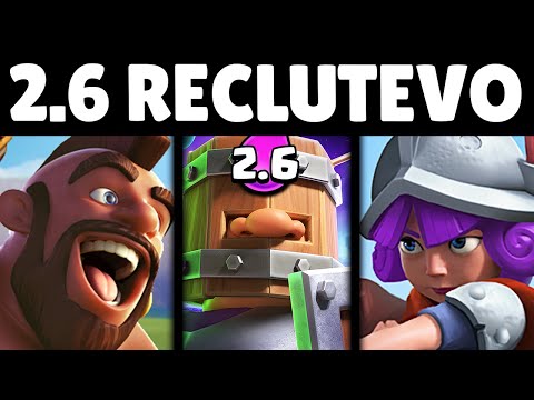 FOLLIA... RECLUTE EVO nel DECK 2.6 DOMATORE! - Clash Royale