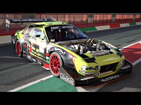 Nissan 180SX Turned Into a Time Attack MONSTER with Sequential Gearbox ONBOARD @ Mugello!