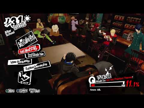Persona 5 Royal Ambience - So Happy World - 1 hour with Leblanc ambience