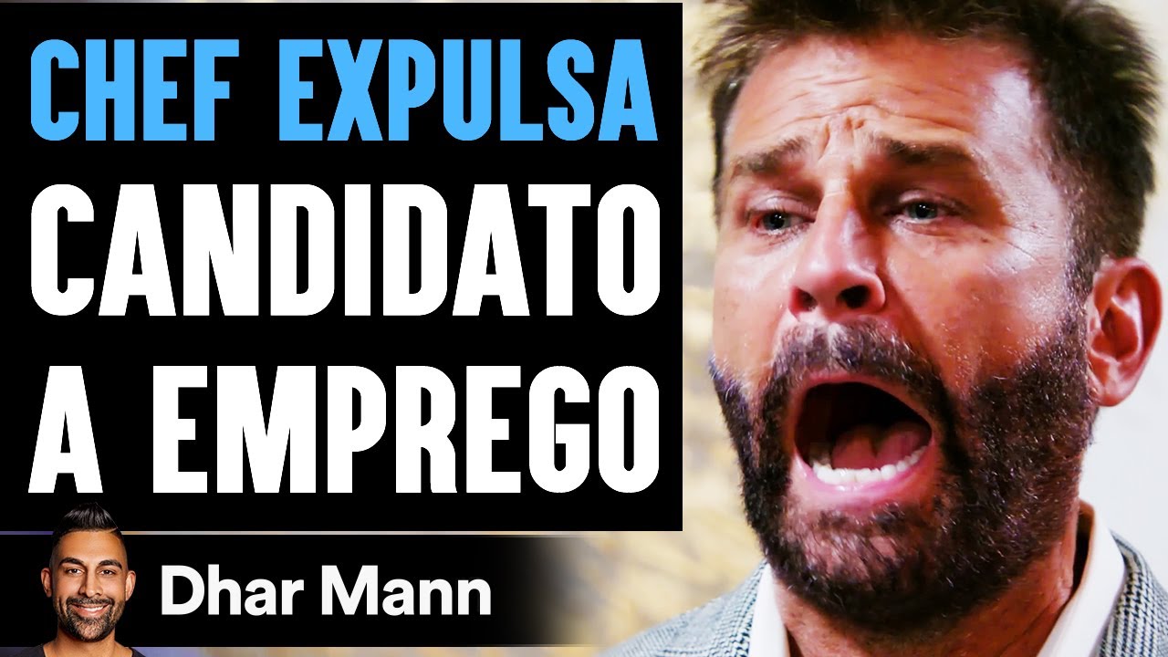 CHEF EXPULSA Candidato A Emprego | Dhar Mann