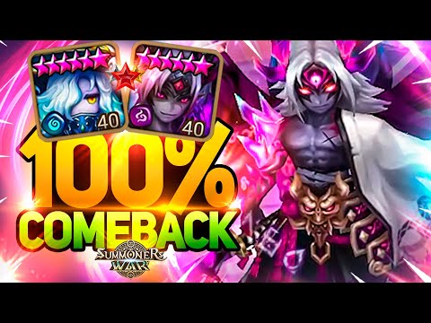 The MOST EPIC REVIVE COMBO in Summoners War