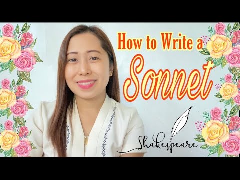 How to Write a Sonnet | Shakespearean and Petrarchan Sonnet