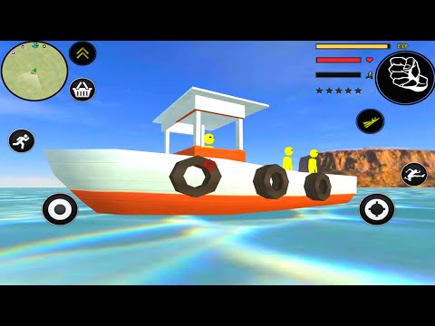 Epic Stunts with Mafia Spider Stickman: Rope Hero Gameplay!