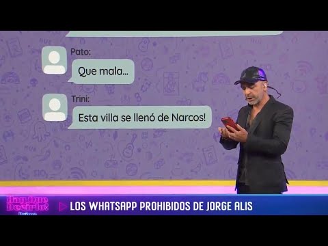 Los WhatsApp prohibidos de Jorge Alís| Hay Que Decirlo | Canal 13