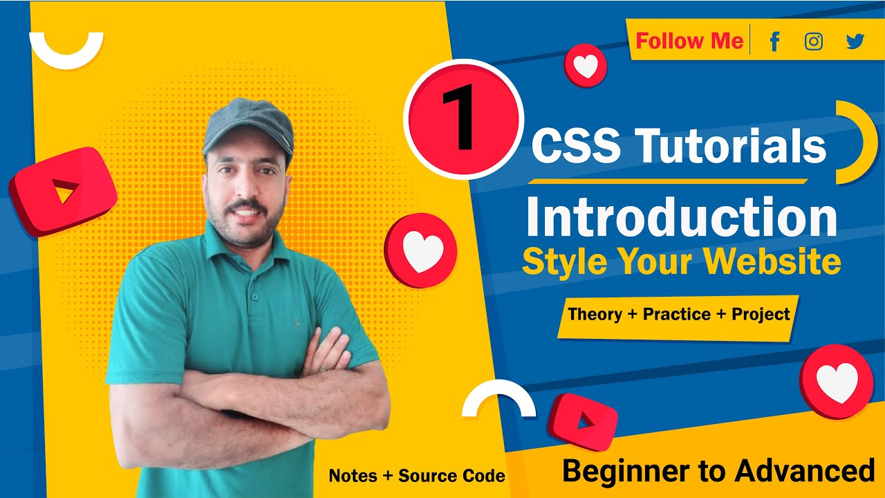 Lecture 1| Introduction to CSS | Learn CSS in Hindi/Urdu | CSS Tutorial for Beginners | Cubic Code