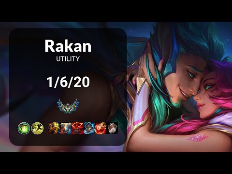 Rakan vs Karma UTILITY - KR CHALLENGER Patch 15.3
