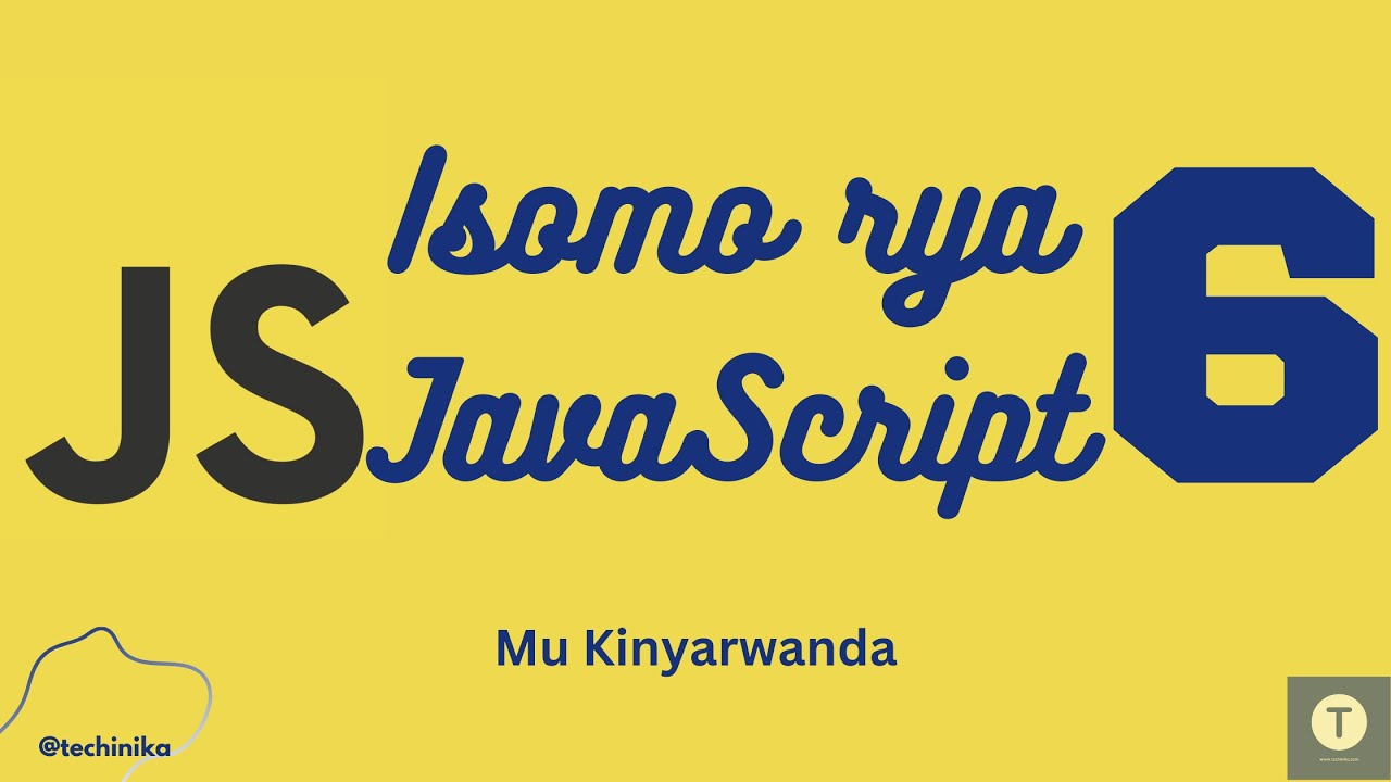 Thumbnail for "Sobanukirwa Data Types zitandukanye n'uko zikoreshwa"