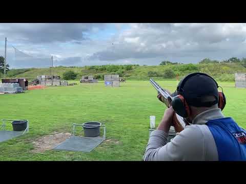 Clayshooting in the Netherlands - shootingclub “De Wildenberg” (Slow motion) Caesar Guerini