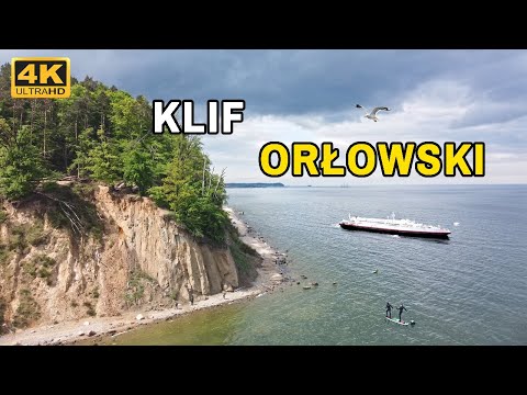 Gdynia 🇵🇱 2021 || The cliff and pier in Orłowo. Drone Dji Mini 2