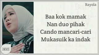 Download lagu Rayola Adaik Mamak Lyrics Karaoke  mp3