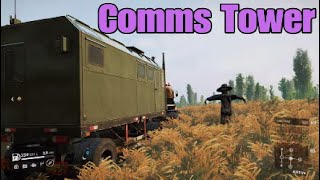 SnowRunner Comms Tower Belozersk Glades Central Asia