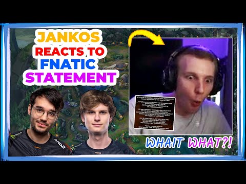 G2 Jankos About Fnatic Situation 🤔 [Upset/Hylissang OUT]