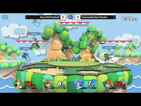 TSl 158 - Winners Finals - Havri/SirPotatoIX [Red] vs Toastandbutter/Yeesho [Blue]