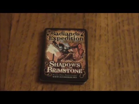 a look at Shadows of Brimstone: Badlands Expedition Supplement