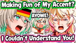 Even Mococo Couldn't Understand Cecilia's English because of Her German Accent 【Hololive】