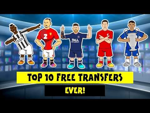 ⚽️TOP 10 FREE TRANSFERS EVER⚽️