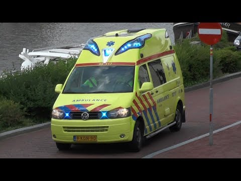 A1, Silverline Ambulance 02-117 Dokkum naar melding