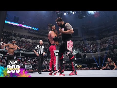 The Elite Are Back in Trios action against Jarrett, Lethal, and Satnam! | 08/2/23, AEW Dynamite 200