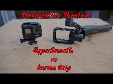 GoPro Hero 7 Black vs the GoPro Karma Grip The ultimate stabilization test