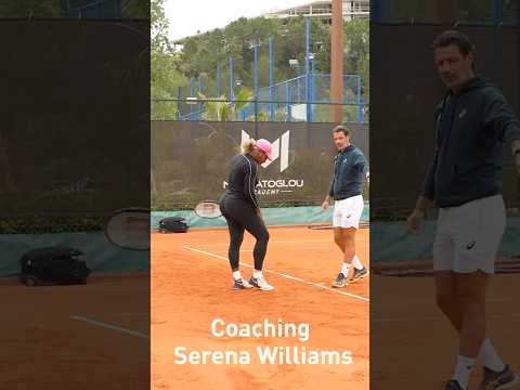 What it's really like to coach Serena 👀