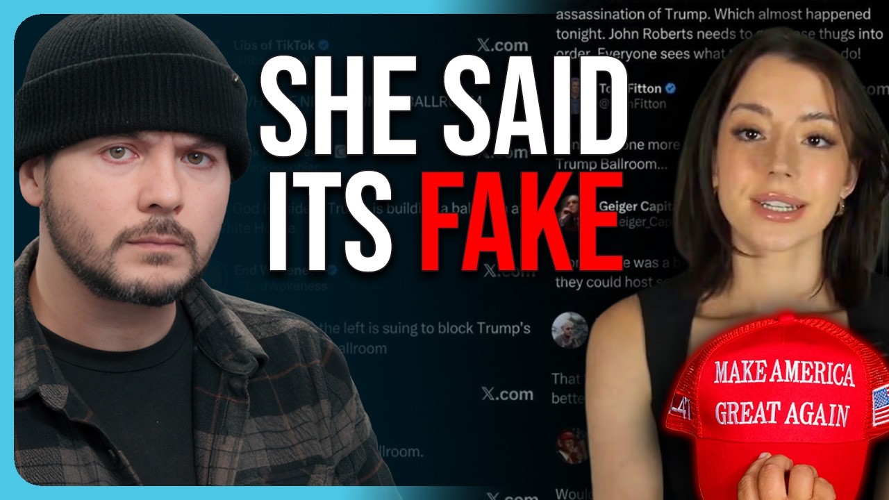 Ashley St. Clair Claims MAGA Is FAKE & STAGED, Slams People Supporting Trump Ballroom