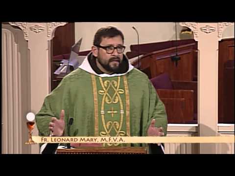 EWTN Daily Catholic Mass - Fr. Leonard Mary - 2014-2-21- St. Peter Damian