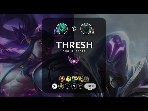 Thresh Support vs Pyke - KR Master Patch 13.18