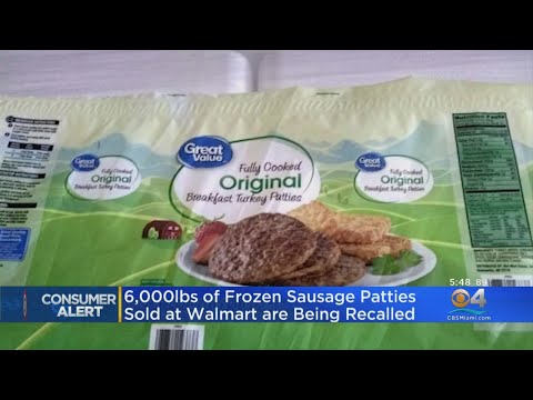 Frozen Sausage Patties Sold At Walmart Being Recalled