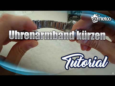 Tutorial: Uhrenarmband kürzen - Armbanduhr kürzen - Fossil Uhr