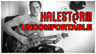 Halestorm - Uncomfortable - Guitar Cover