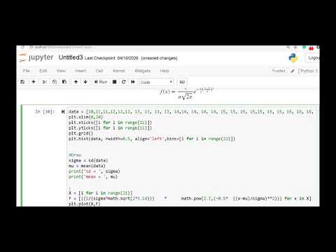 19 Normal Distribution Implementation {إحصاء بالعربى والبايثون}