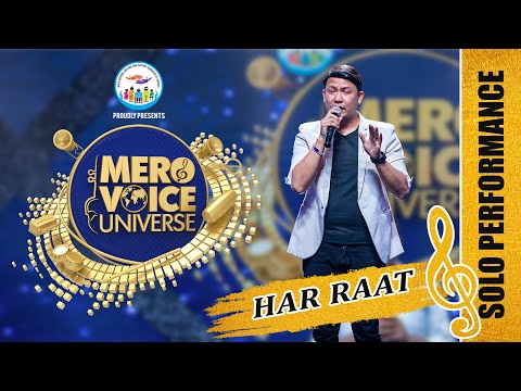 HAAR RAT SAPANIMA || RAJU TAMANG || SOLO PERFORMANCE || SIGHTLESS AUDITION|| MERO VOICE UNIVERSE ||