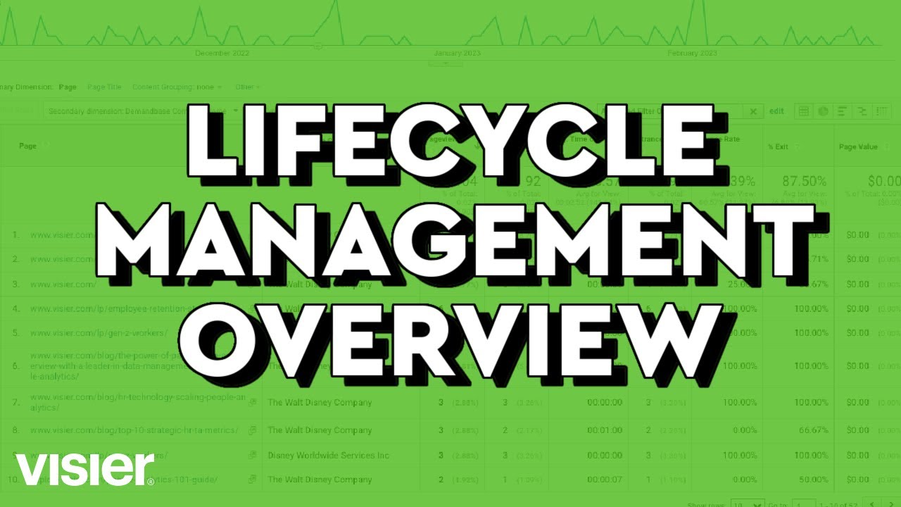 How Visier Studio Makes Lifecycle Management Easy